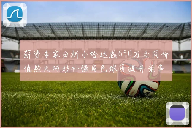 薪资专家分析小哈达威650万合同价值热火巧妙补强角色球员提升竞争力